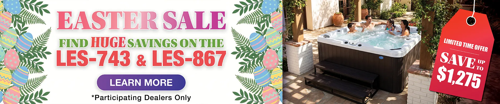 Calspas hot tub being used in a family setting - Santa Fe