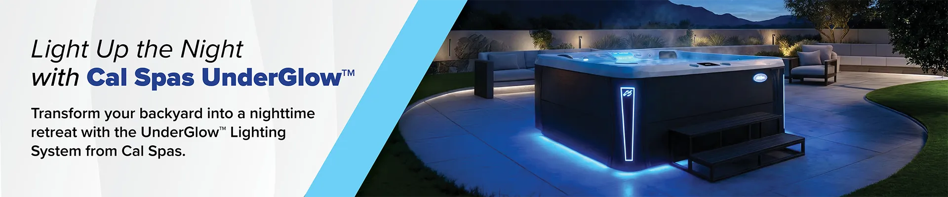 Calspas hot tub being used in a family setting - Santa Fe